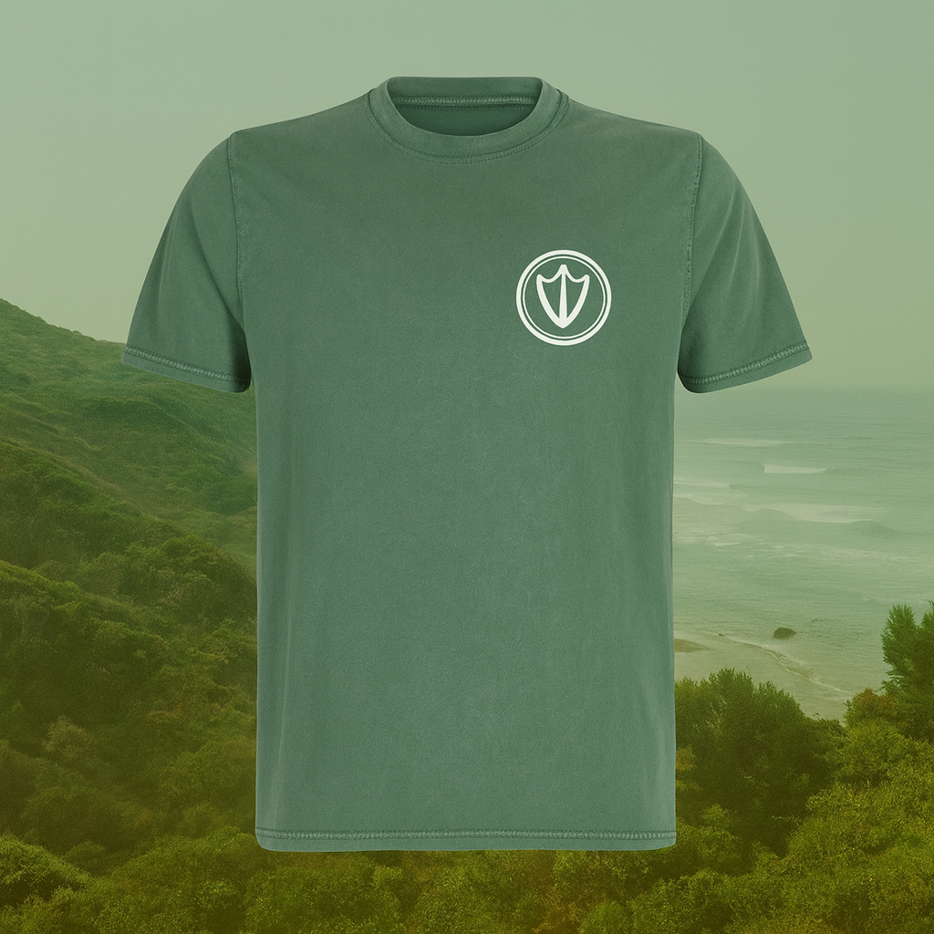 Polera Verde Unisex Pata de Pato Bosque Costero