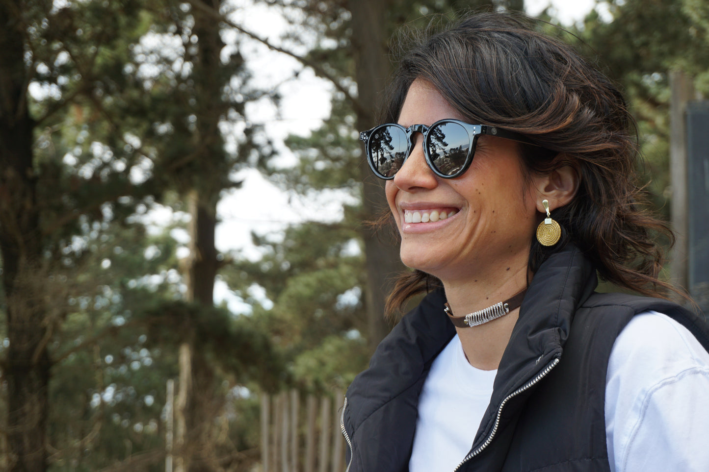 Lente de Sol Unisex Pata de Pato Sinatra Roundline