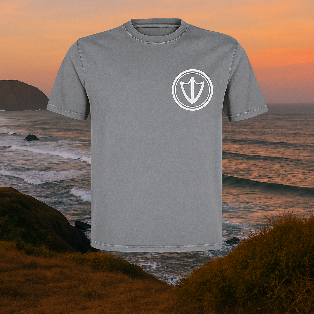 Polera Gris Unisex Pata de Pato Bruma del Pacifico