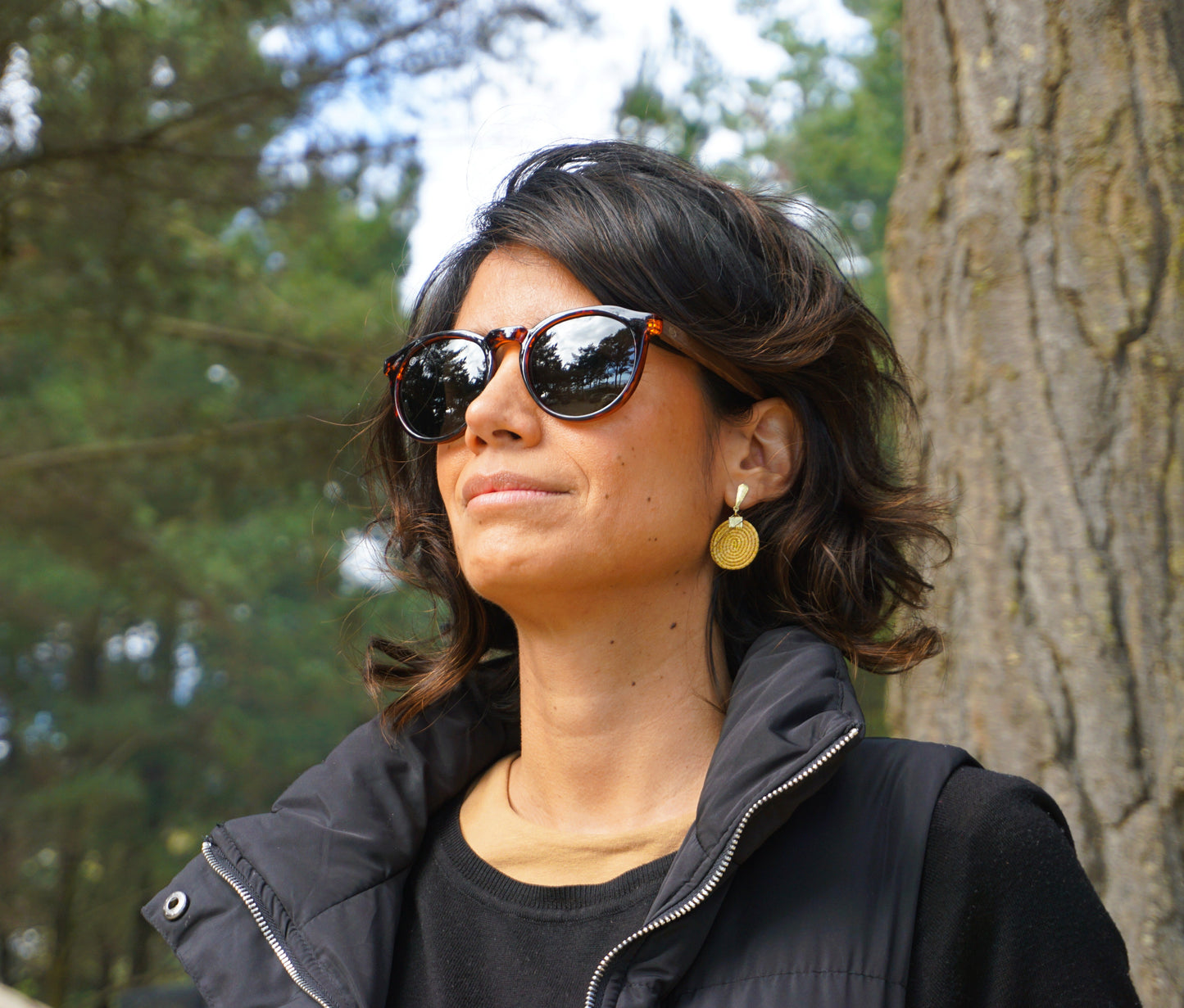 Lente de sol Unisex Pata de Pato Joplin Waves