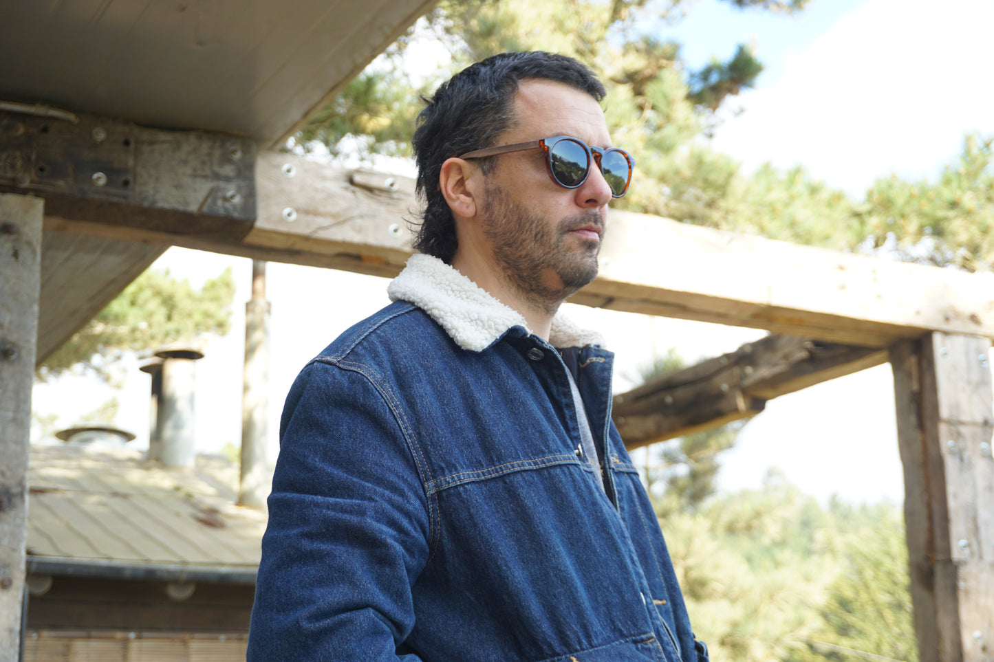 Lente de sol Unisex Pata de Pato Joplin Waves