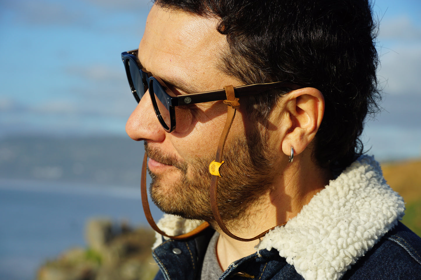 Lente de Sol Unisex Pata de Pato Sinatra Roundline